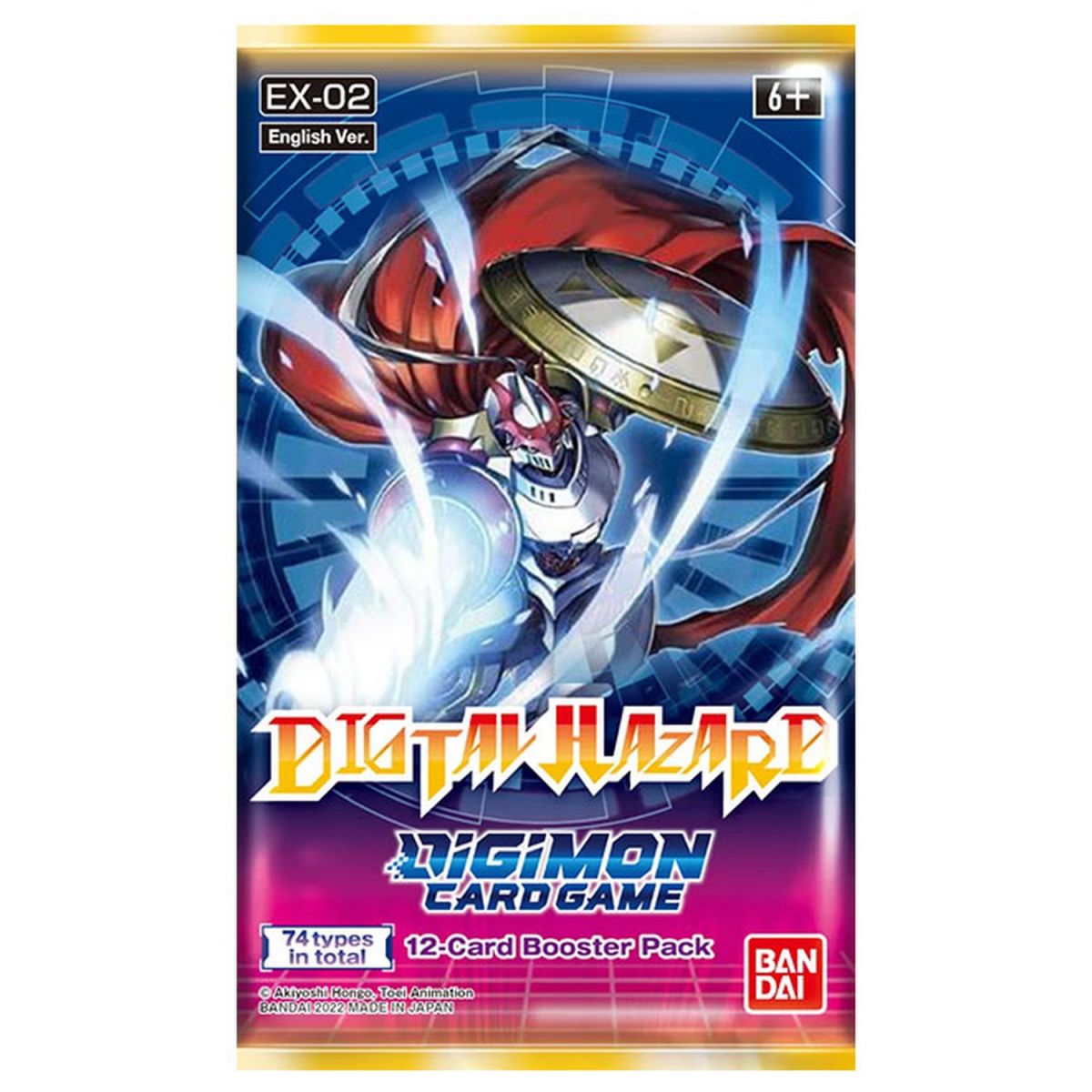 Item Digimon Card Game - Booster - Digital Hazard - EX02 - EN