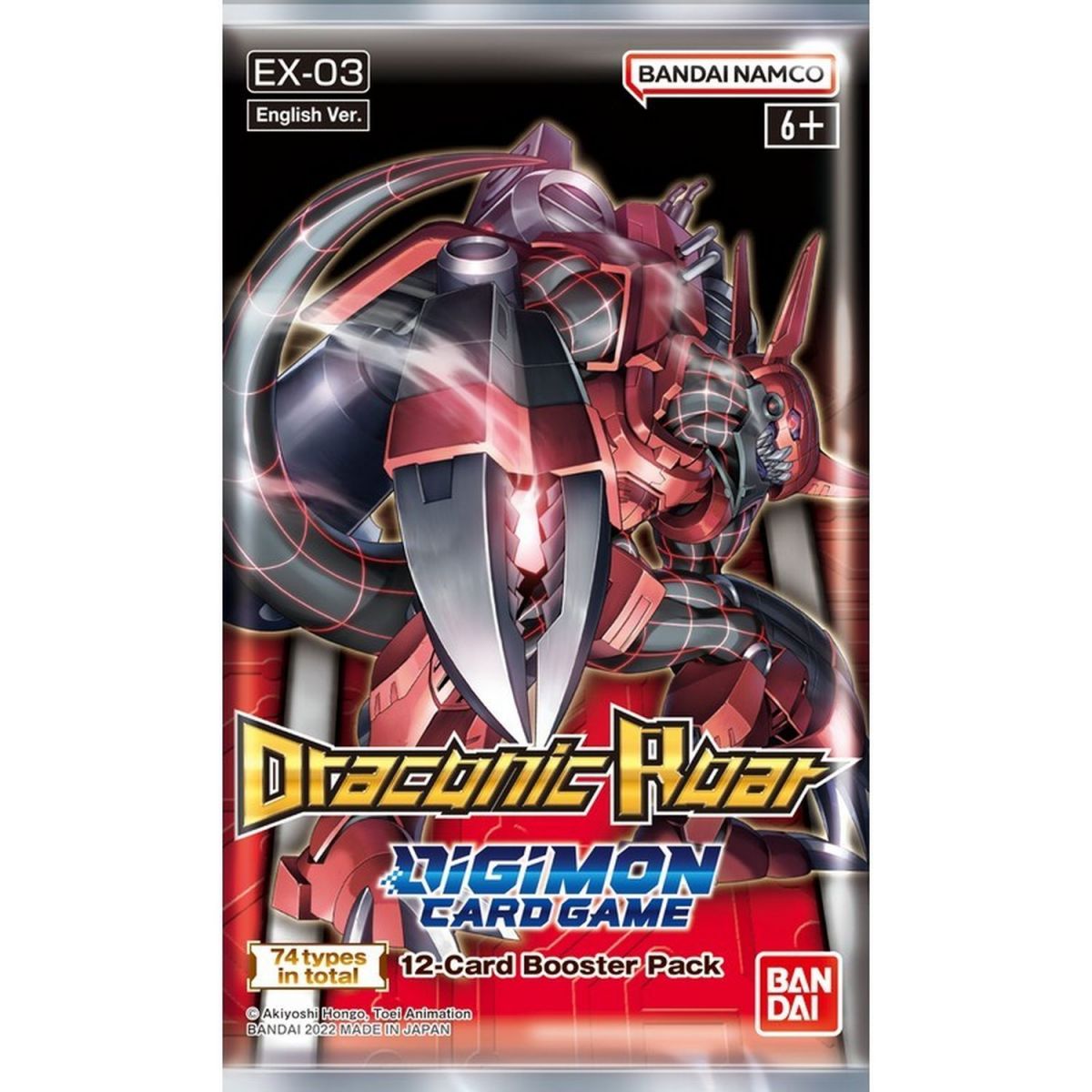Item Digimon Card Game - Booster - Draconic Roar - EX03 - EN