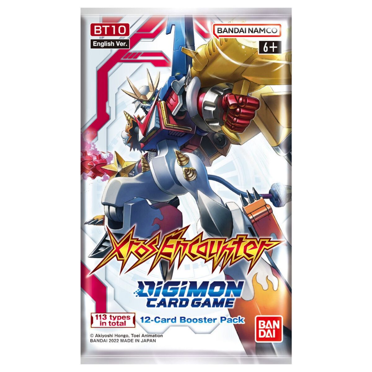 Item Digimon Card Game - Booster - XROS Encounter - BT10 - EN