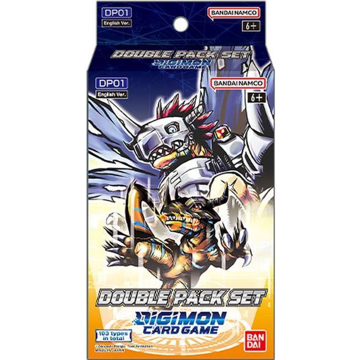 Item Digimon Card Game - Coffret - Double Pack Set - DP01 vol.1 - EN
