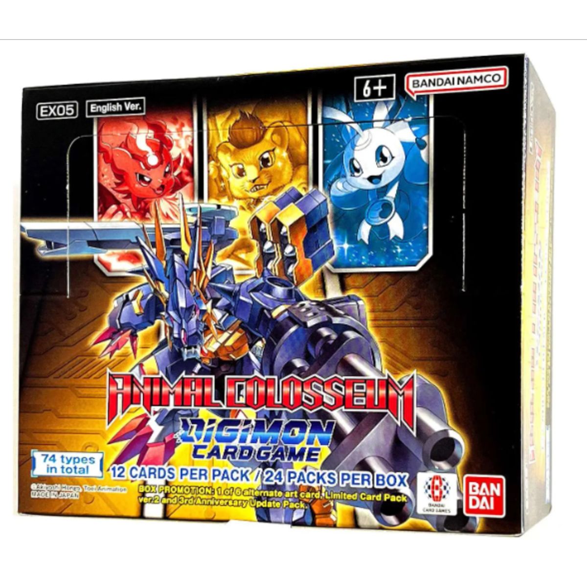 Item Digimon - Display - Boite de 24 Boosters - EX05 Animal Colosseum - EN