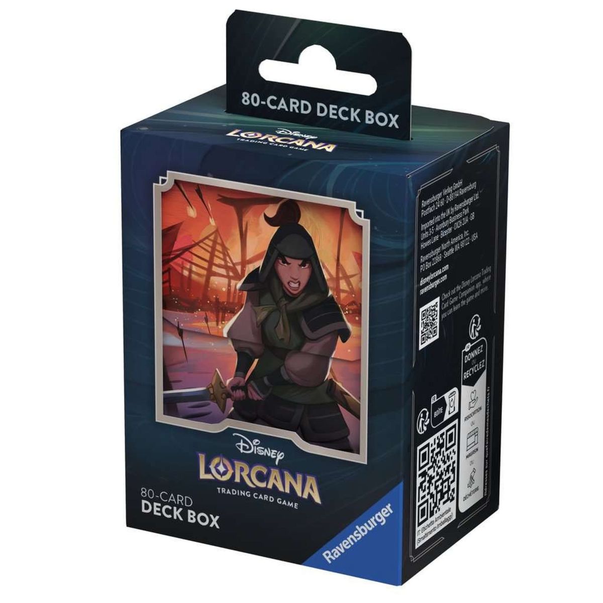 Item Disney Lorcana - Deck Box - L’Ascension des Floodborn (Set 2) - Mulan - Scellé
