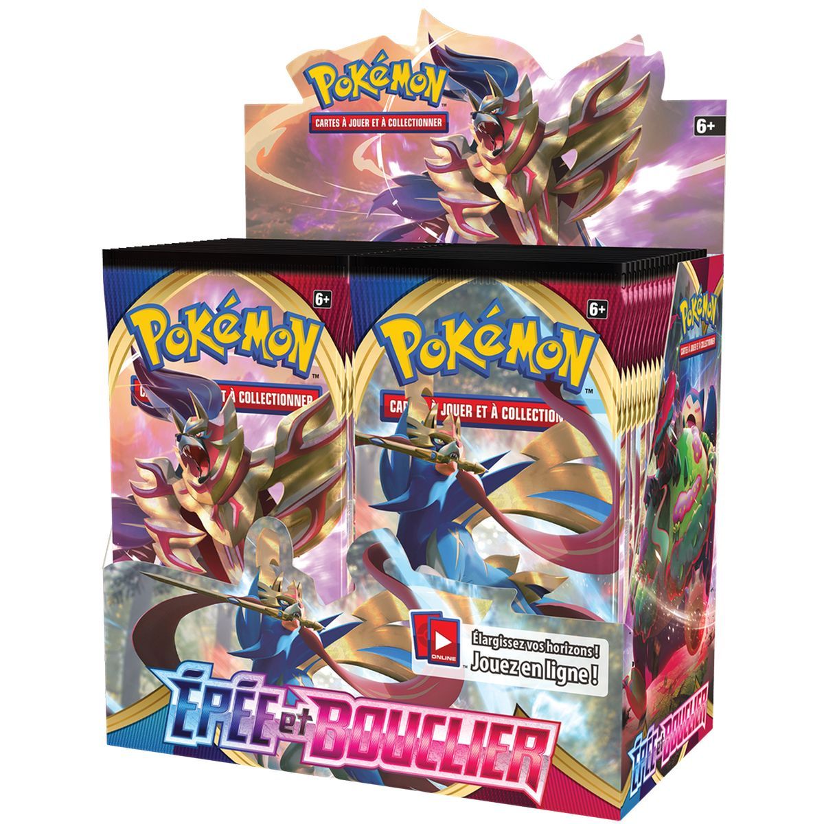 Display Pokemon - Boite de 36 Boosters Épée et Bouclier 01
