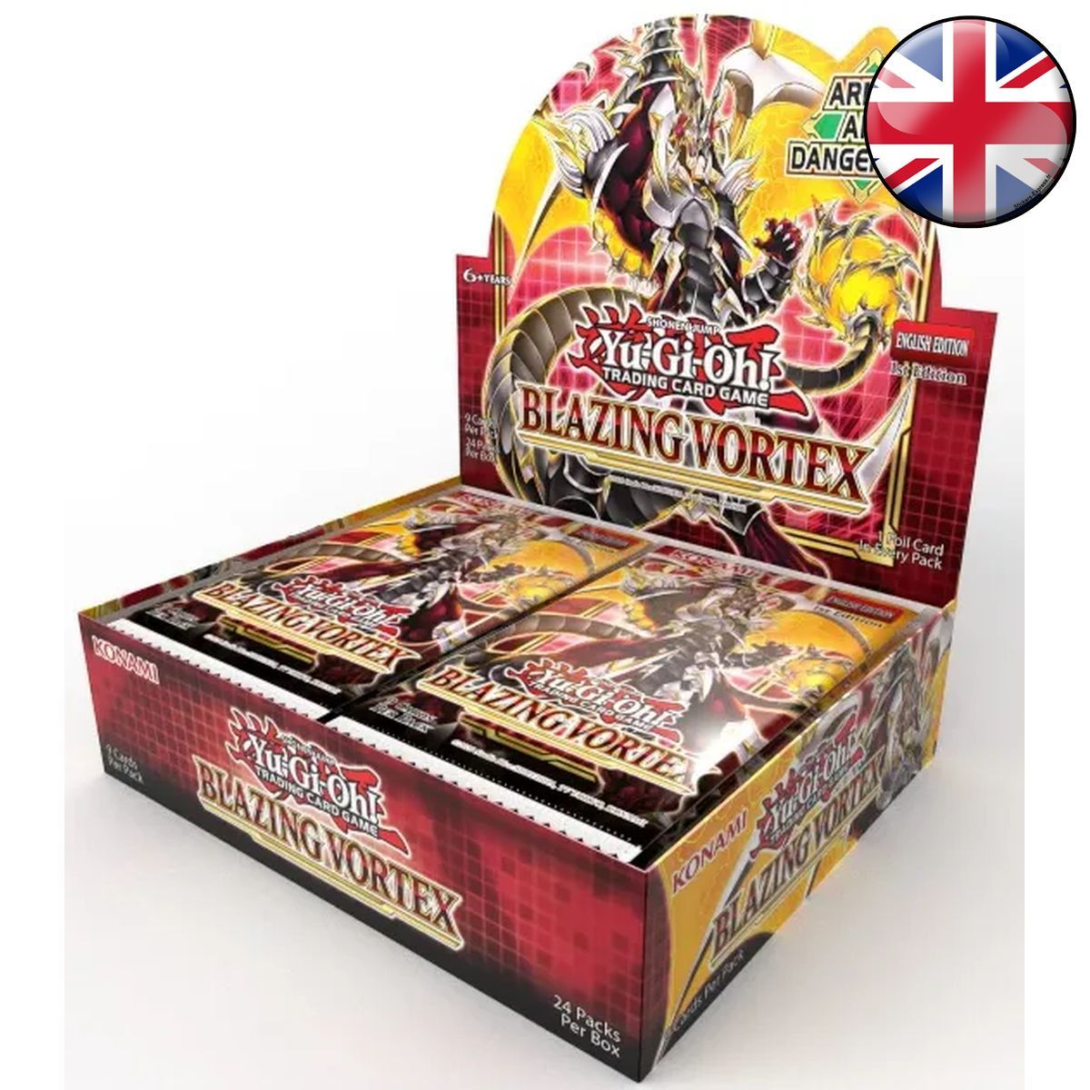 Display Yu-Gi-Oh! - Display 24 boosters Blazing Vortex - Anglais