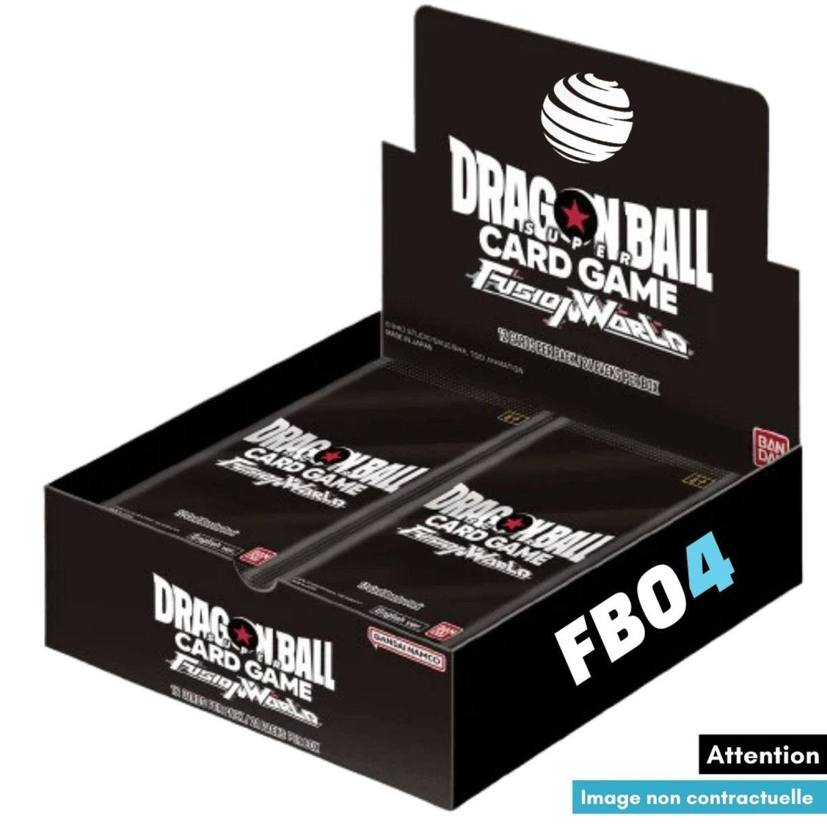 Dragon Ball Card Game Fusion World - Boîte de 24 Boosters - FB04 - EN