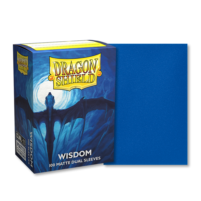 Item Dragon Shield - Standard Sleeves - Dual Matte Wisdom (100)