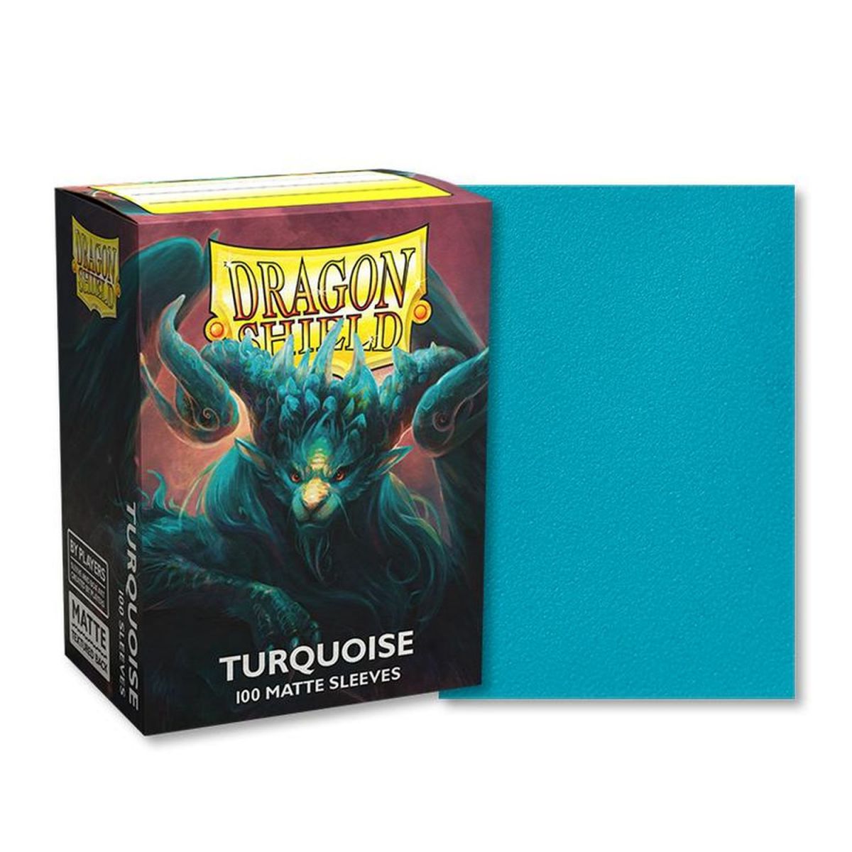 Item Dragon Shield - Standard Sleeves - Matte Turquoise (100)