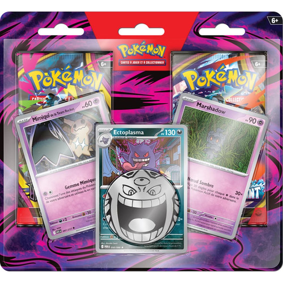 Duo-Pack - 2 Boosters - Mimiqui/Ectoplasma/Marshadow - Octobre 2026 - Pokémon - FR
