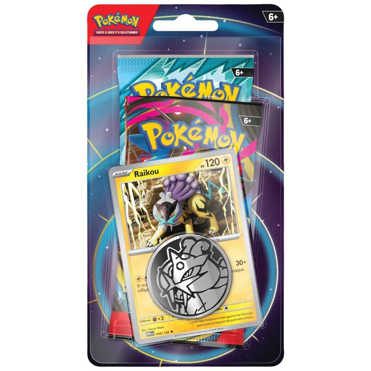 Duo-Pack - 2 Boosters - Raikou (Aventures Ensembles + Flammes Fantasmagoriques) - Janvier 2026 - Pokémon - FR