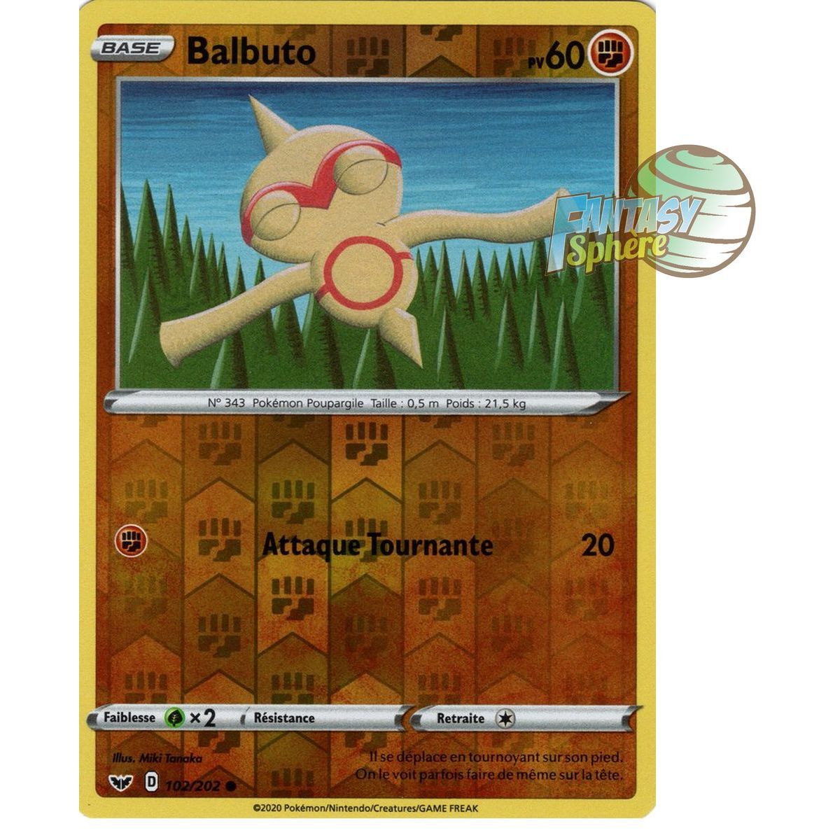 Item Balbuto - Reverse 102/202 - Epee et Bouclier 1