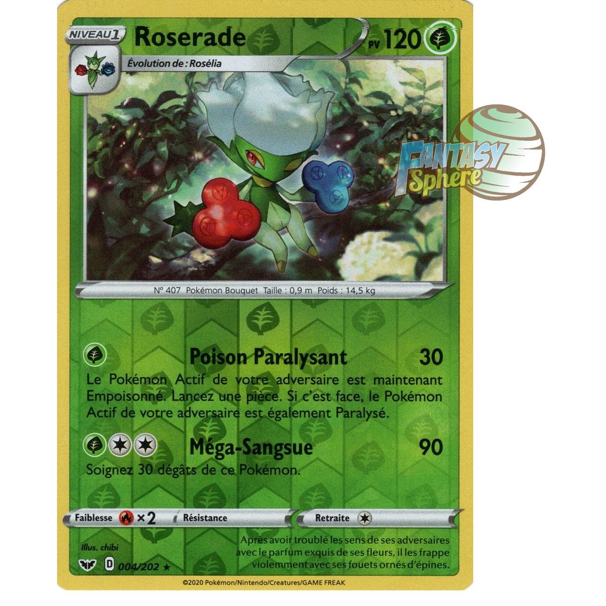 Item Roserade - Reverse 4/202 - Epee et Bouclier 1