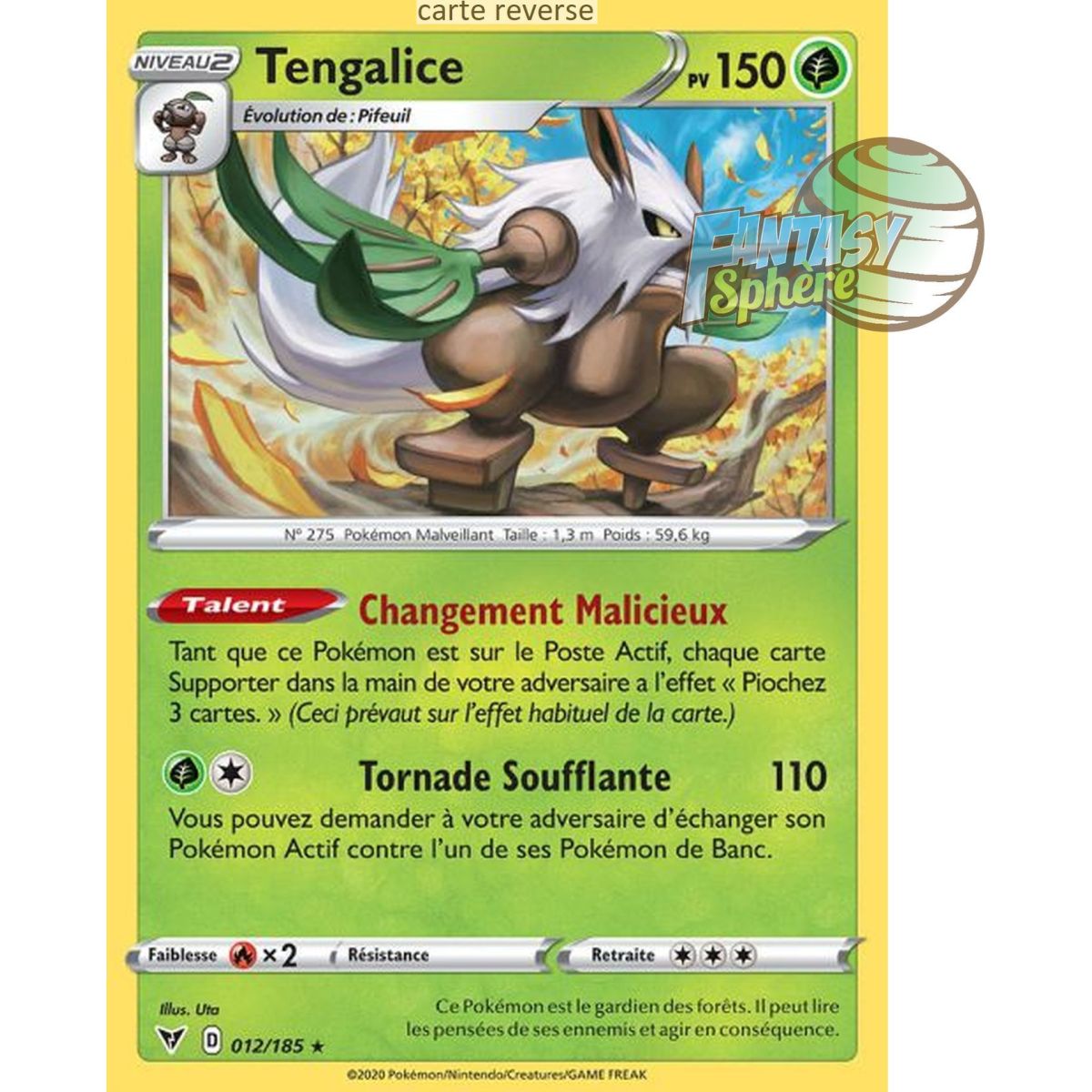 Item Tengalice - Reverse 12/185 - Epee et Bouclier 4 Voltage Eclatant