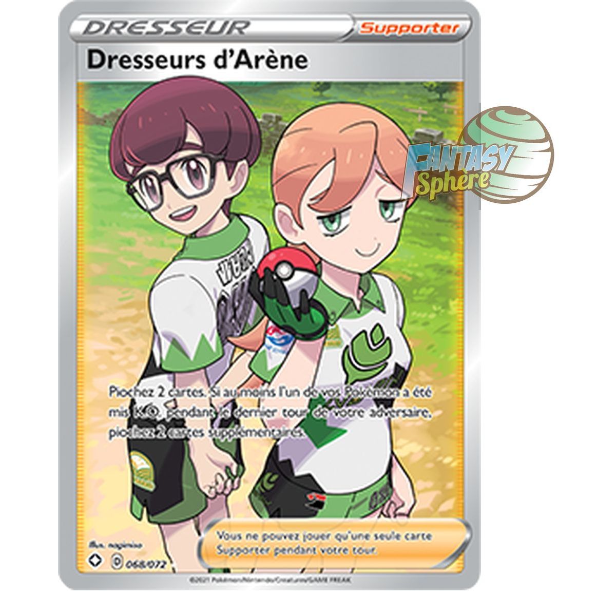 Item Dresseurs d’Arène - Full Art Ultra Rare 68/72 - Epee et Bouclier 4.5 Destinées Radieuses