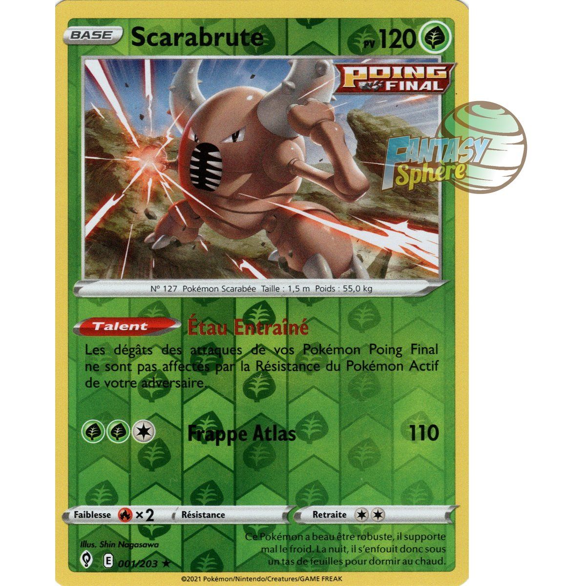 Coffret De 10 Cartes Pokémon Françaises - Pharamp 056/203 Reverse - Série Épée Et Bouclier 7 Évolution Céleste - Cartes Neuves Officielles