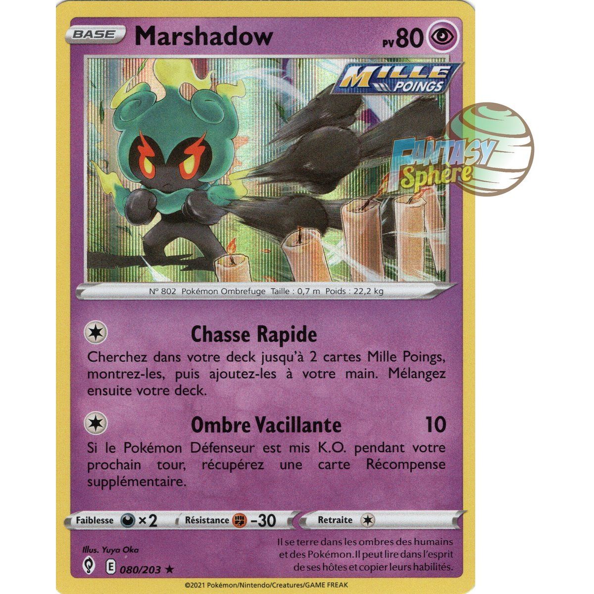 Item Marshadow - Holo Rare 80/203 - Epee et Bouclier 7 Evolution Celeste