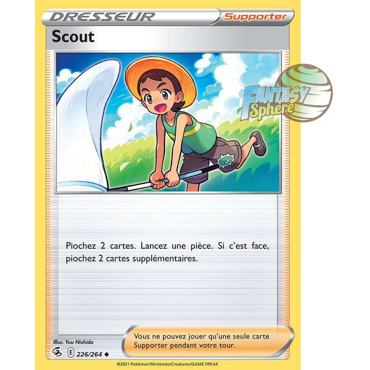 Item Scout - Peu commune 226/264 - Epee et Bouclier 8 Poing de Fusion