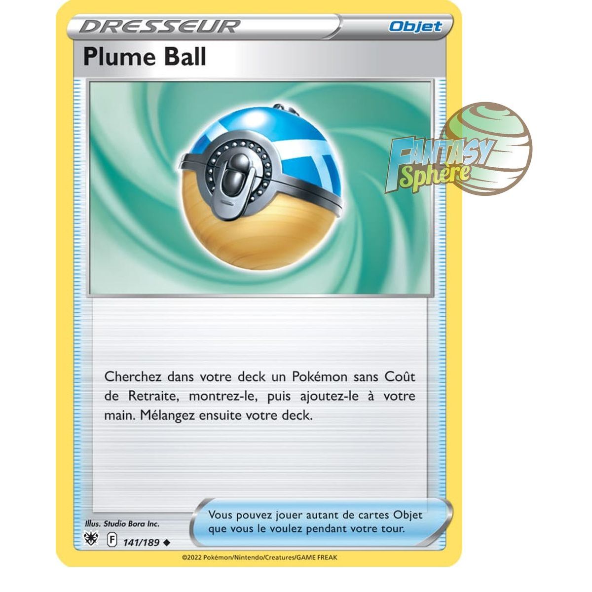 Plume Ball - Peu Commune 141/189 - Epee et Bouclier 10 Astres Radieux