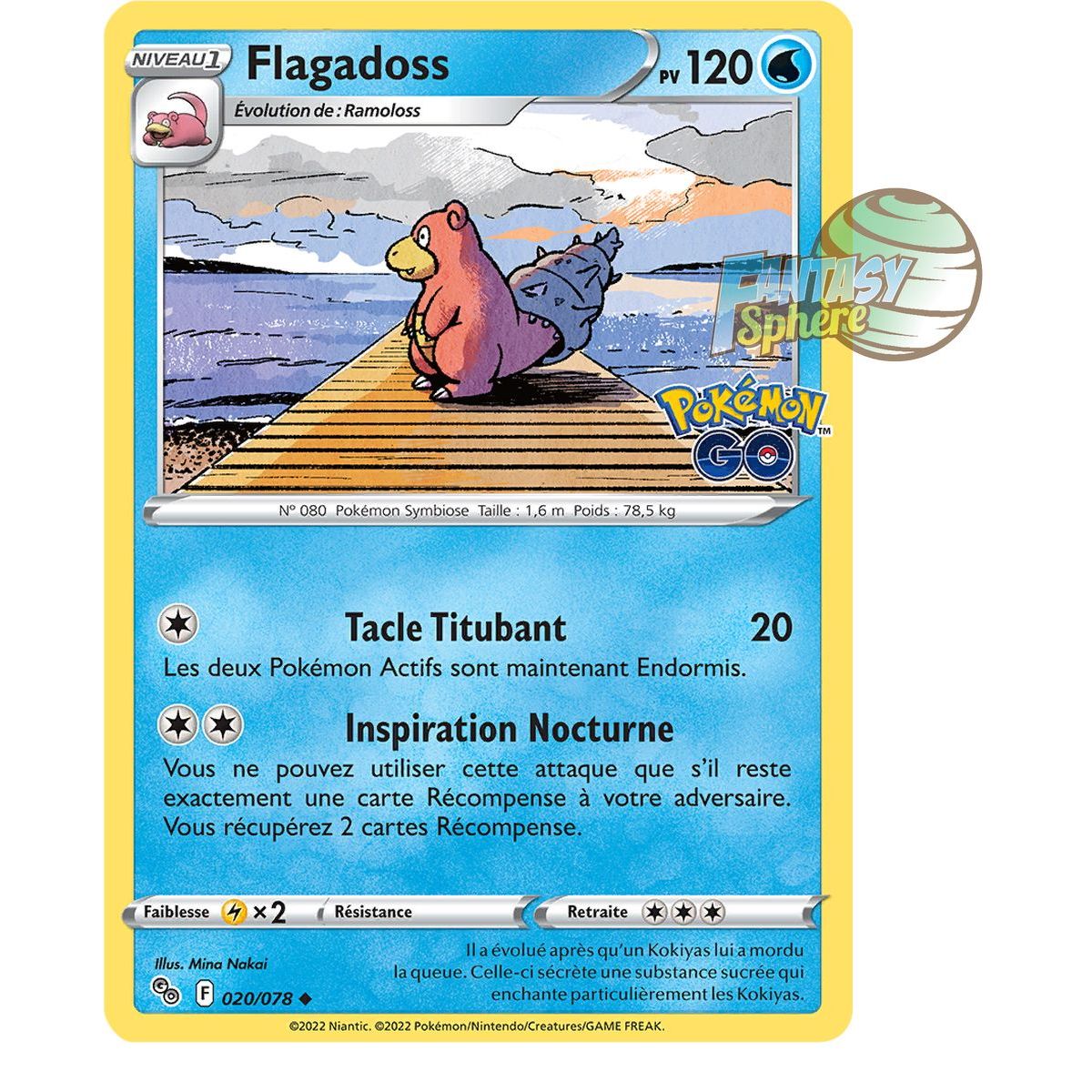 Item Flagadoss - Peu Commune 20/78 - Epee et Bouclier 10.5 Pokemon GO