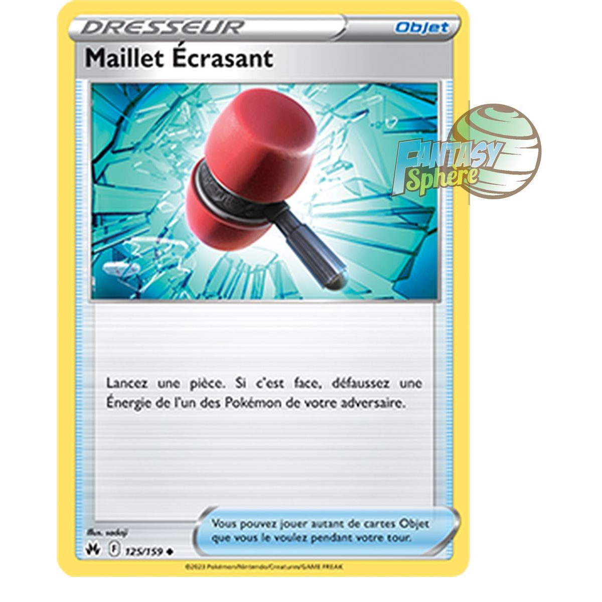 Maillet Écrasant - Reverse 125/159 - Epee et Bouclier 12.5 Zenith Supreme