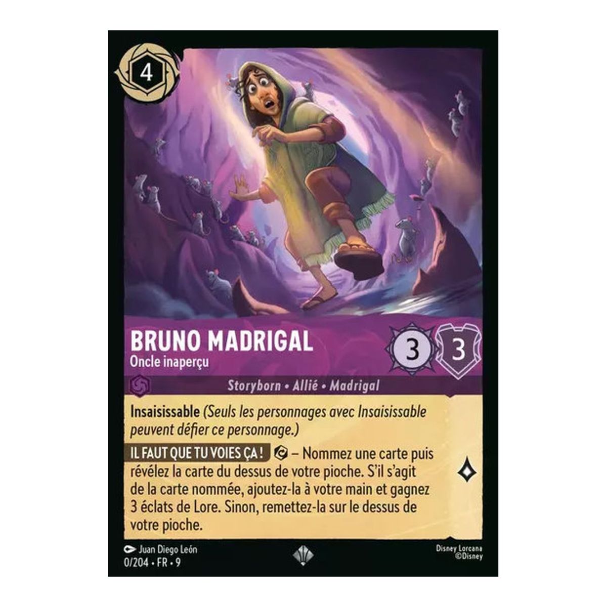 Bruno Madrigal, Oncle inaperçu - 0/204 - FAB - Fabuleux - Brillante - Premium - Français