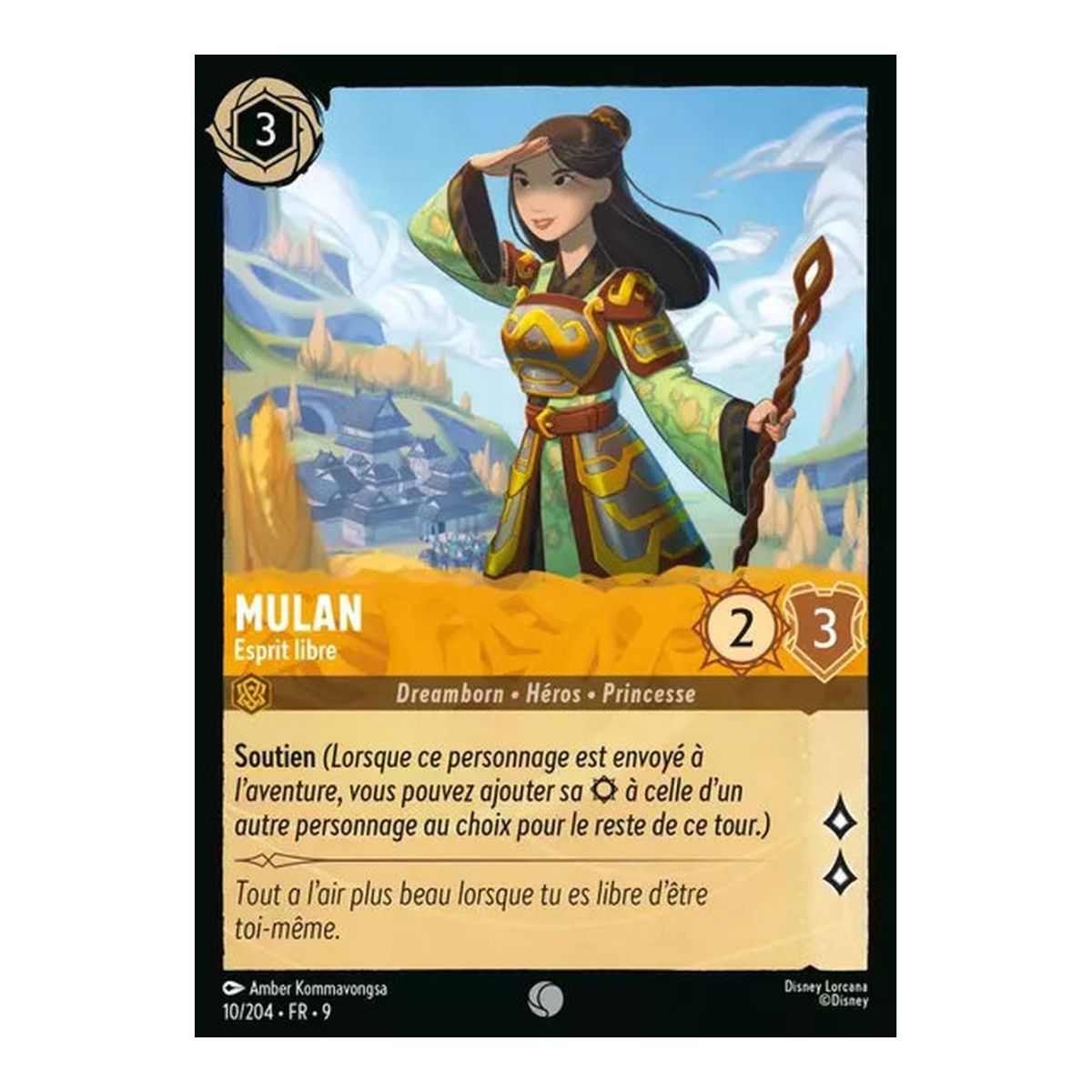 Mulan, Esprit libre - 10/204 - FAB - Fabuleux - Commune - Français