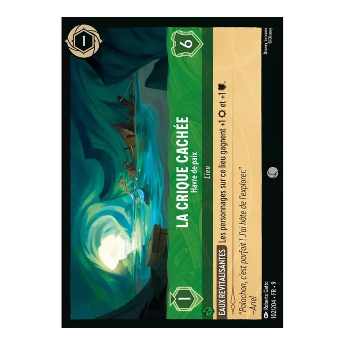 La crique cachée, Havre de paix - 102/204 - FAB - Fabuleux - Brillante - Premium - Français