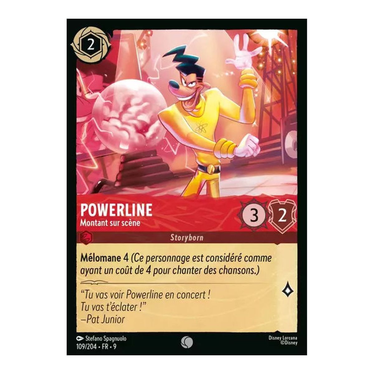 Powerline, Montant sur scène - 109/204 - FAB - Fabuleux - Commune - Français