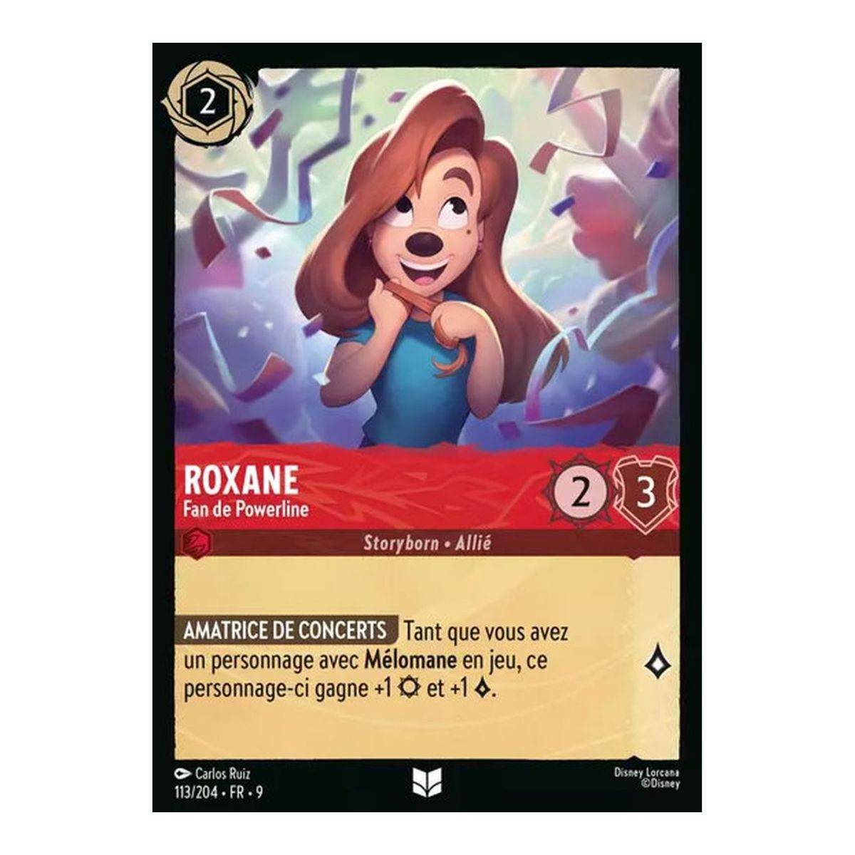 Roxane, Fan de Powerline - 113/204 - FAB - Fabuleux - Peu Commune - Français