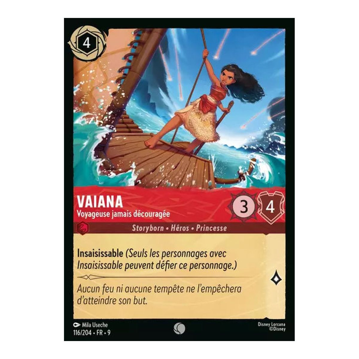 Vaiana, Voyageuse jamais découragée - 116/204 - FAB - Fabuleux - Brillante - Premium - Français