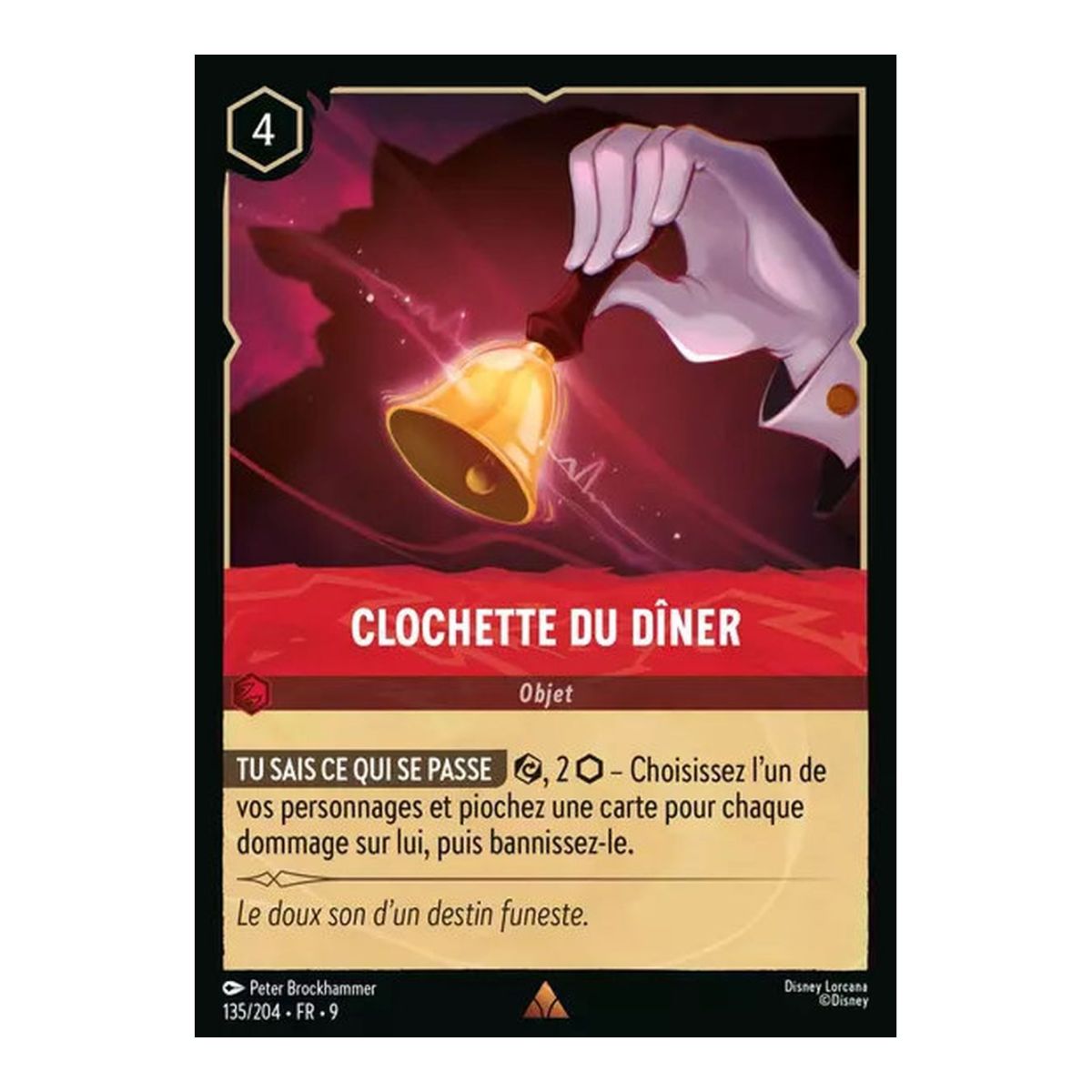 Clochette du dîner - 135/204 - FAB - Fabuleux - Brillante - Premium - Français