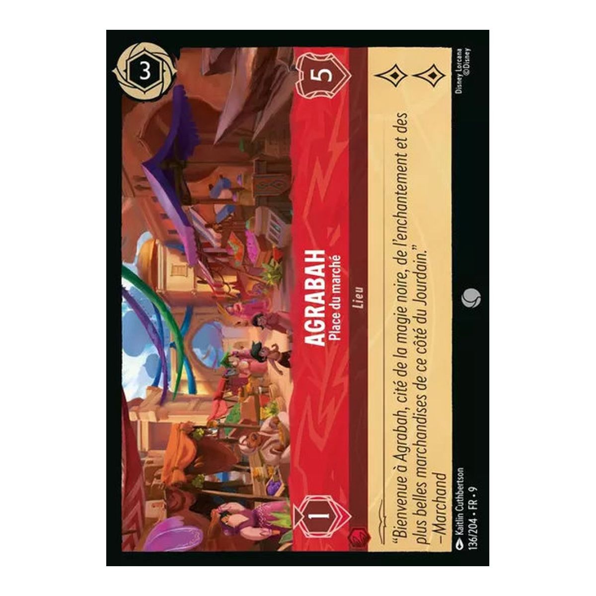 Agrabah, Place du marché - 136/204 - FAB - Fabuleux - Commune - Français