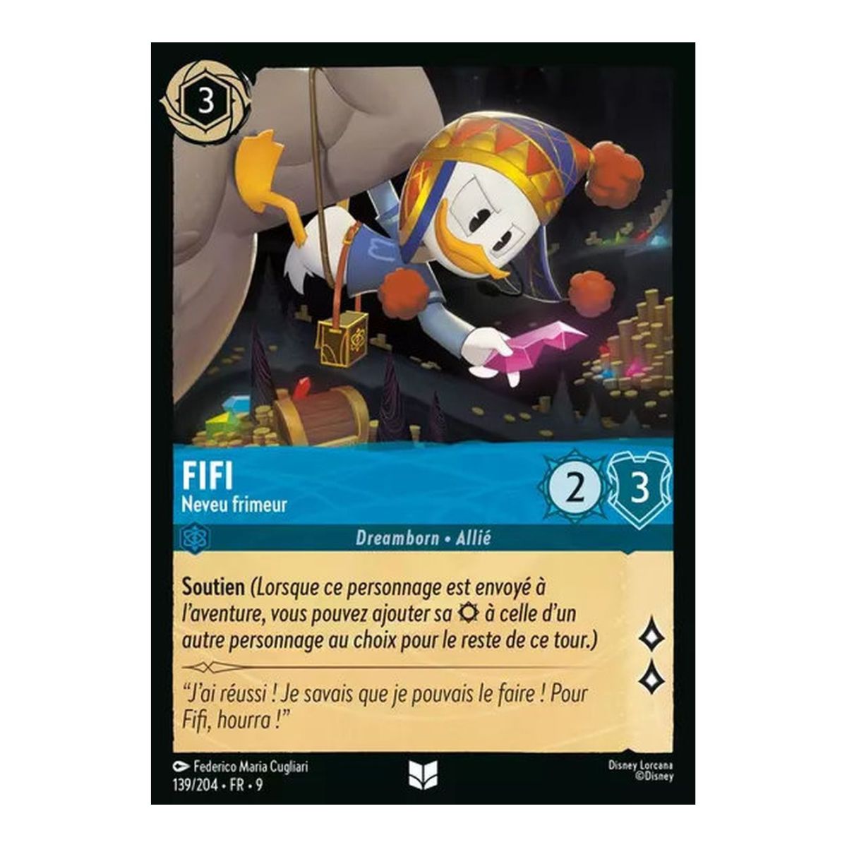 Fifi, Neveu frimeur - 139/204 - FAB - Fabuleux - Peu Commune - Français