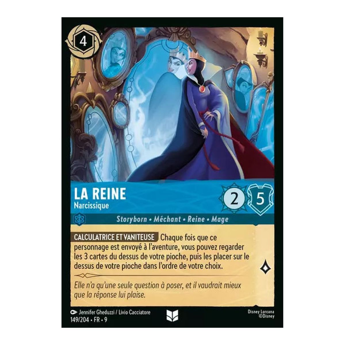 La Reine, Narcissique - 149/204 - FAB - Fabuleux - Brillante - Premium - Français