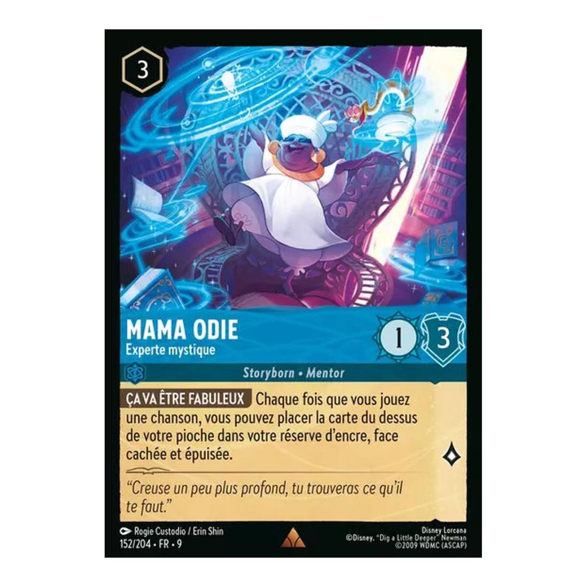 Mama Odie, Experte mystique - 152/204 - FAB - Fabuleux - Rare - Français