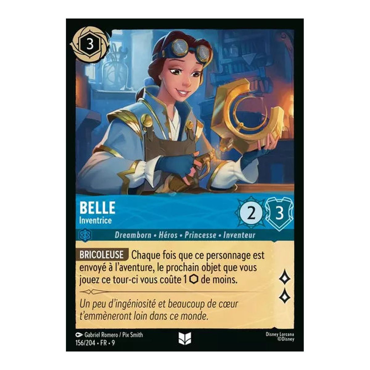 Belle, Inventrice - 156/204 - FAB - Fabuleux - Peu Commune - Français