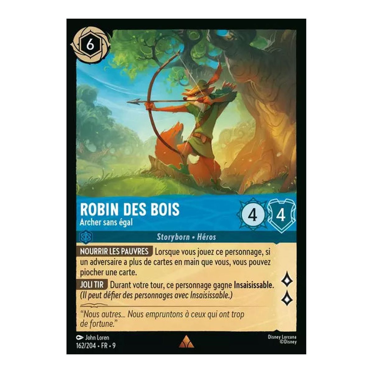 Robin des Bois, Archer sans égal - 162/204 - FAB - Fabuleux - Brillante - Premium - Français