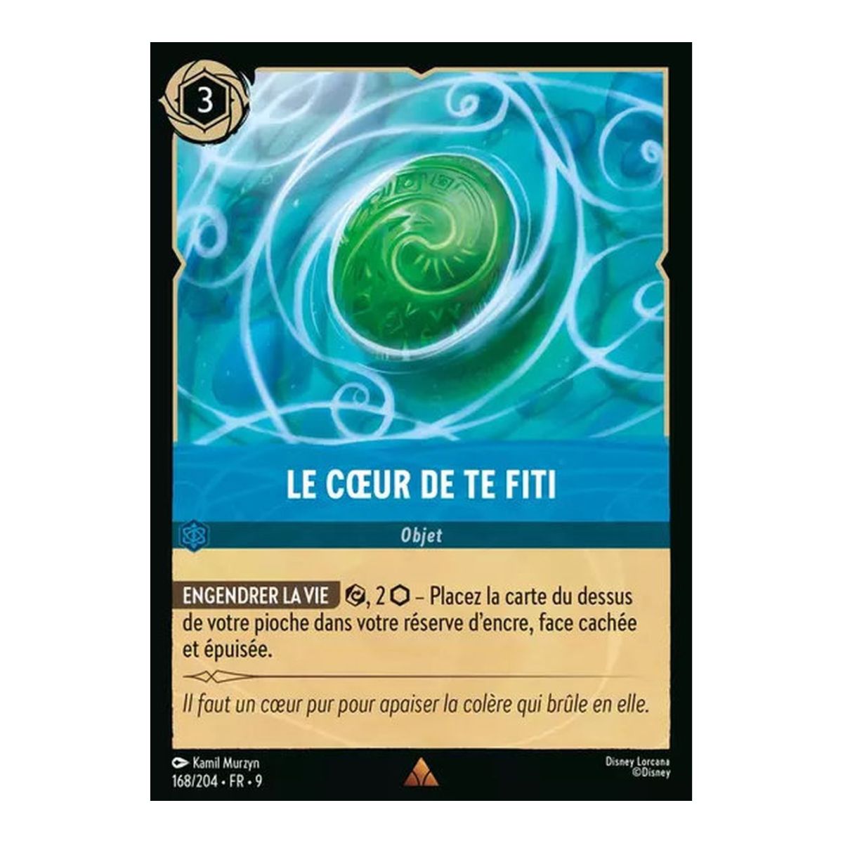 Item Le Cœur de Te Fiti - 168/204 - FAB - Fabuleux - Brillante - Premium - Français
