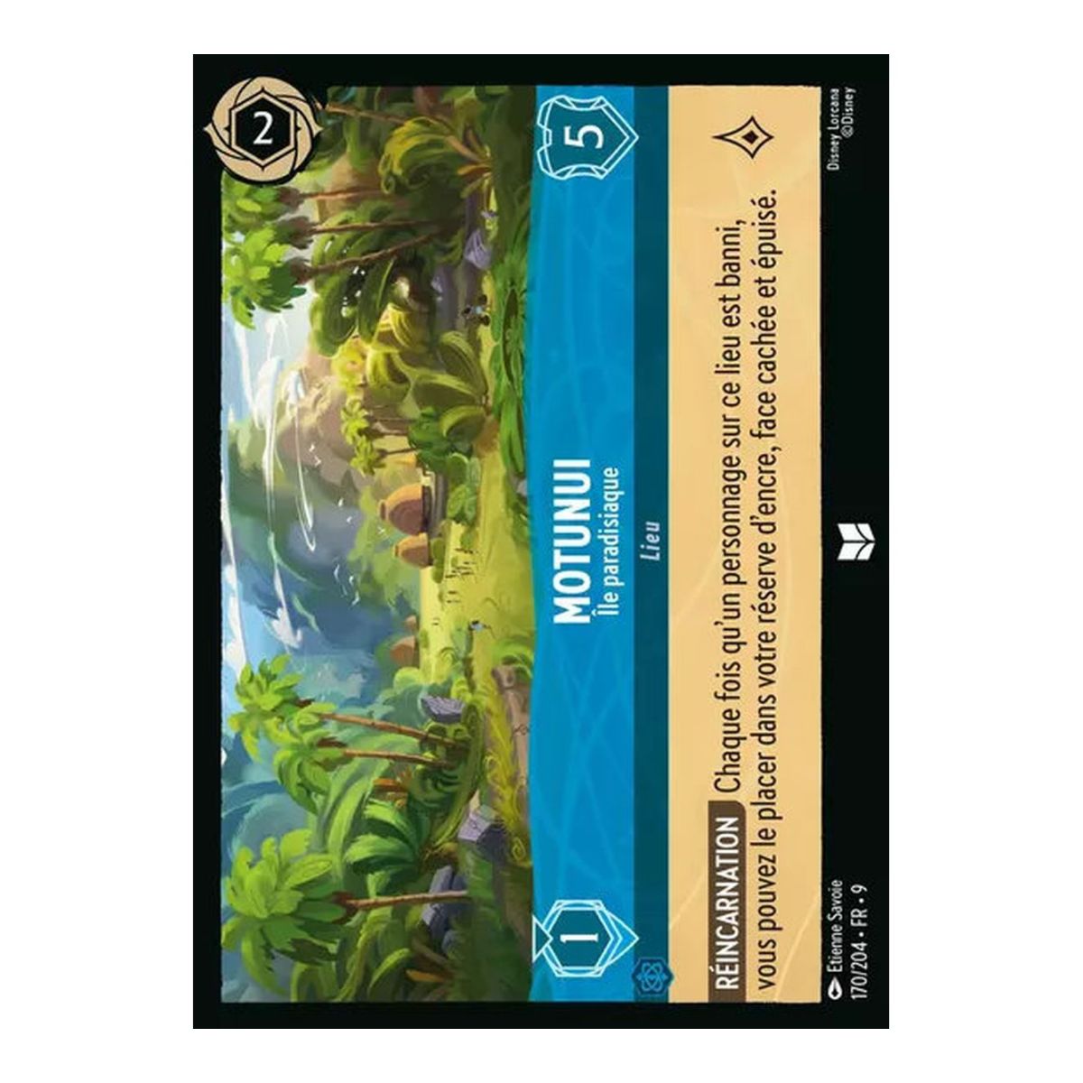 Item Motunui, Île paradisiaque - 170/204 - FAB - Fabuleux - Brillante - Premium - Français