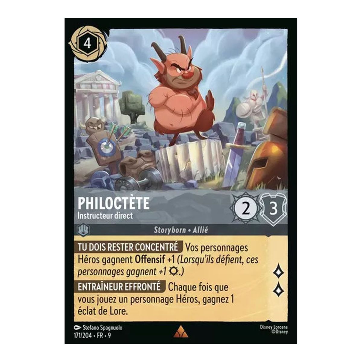 Philoctète, Instructeur direct - 171/204 - FAB - Fabuleux - Rare - Français