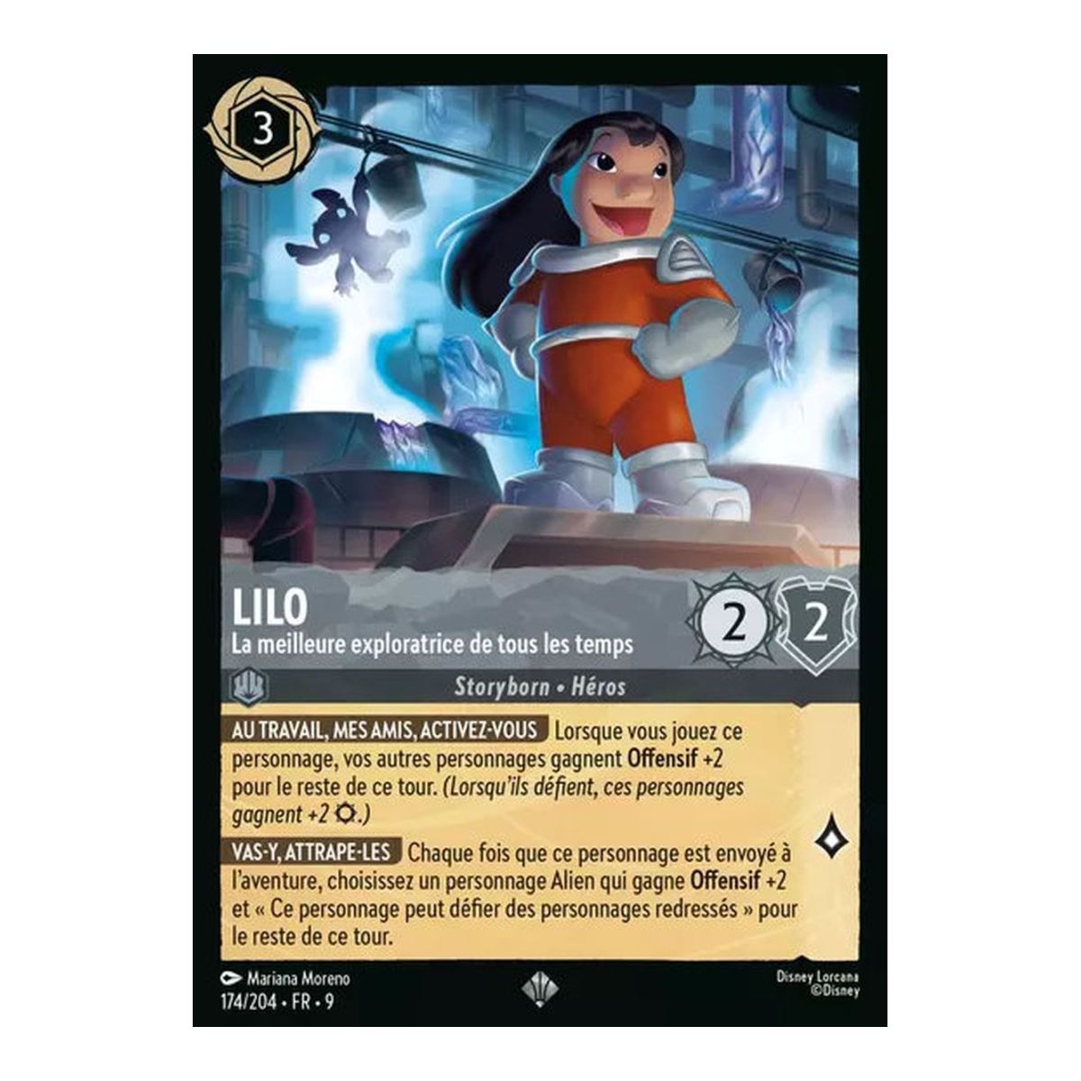 Lilo, La meilleure exploratrice de tous les temps - 174/204 - FAB - Fabuleux - Super Rare - Français