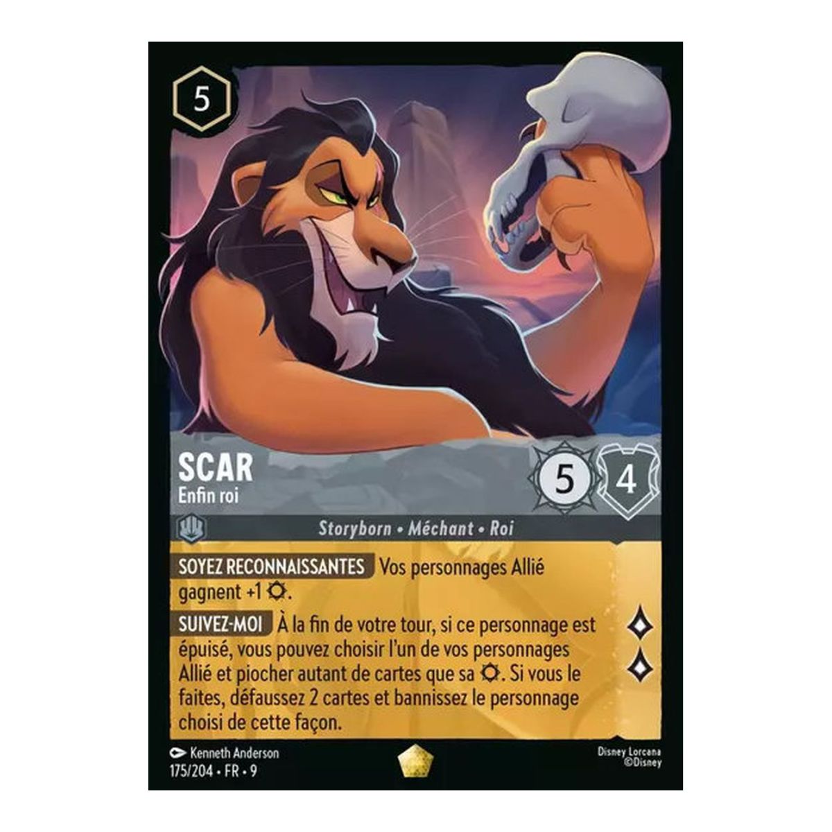 Scar, Enfin roi - 175/204 - FAB - Fabuleux - Brillante - Premium - Français