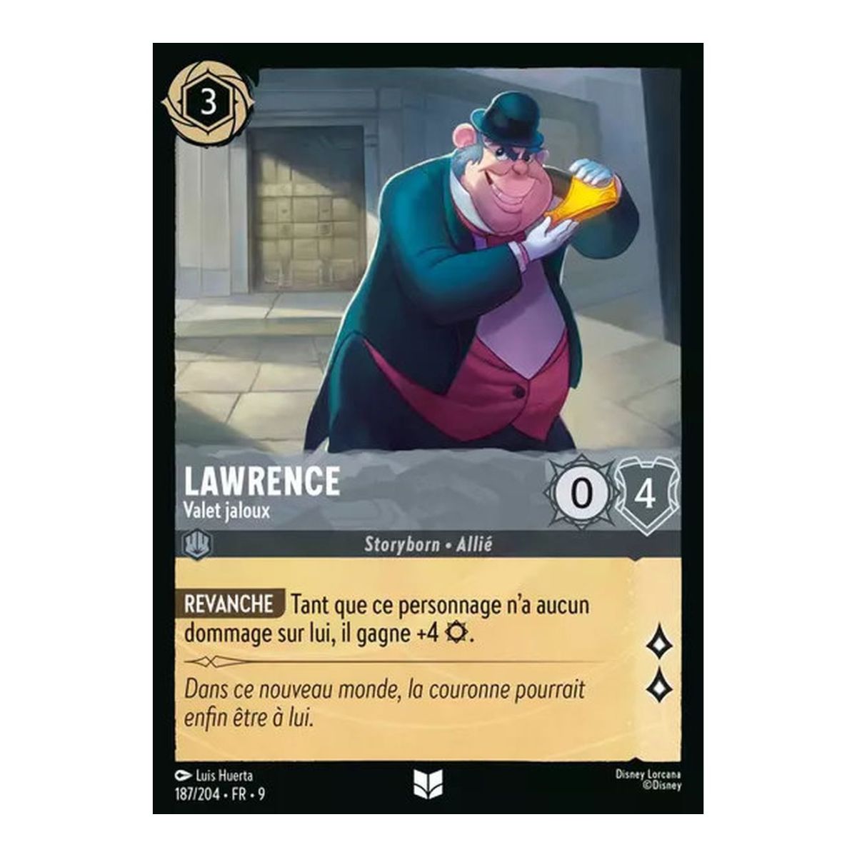 Lawrence, Valet jaloux - 187/204 - FAB - Fabuleux - Brillante - Premium - Français