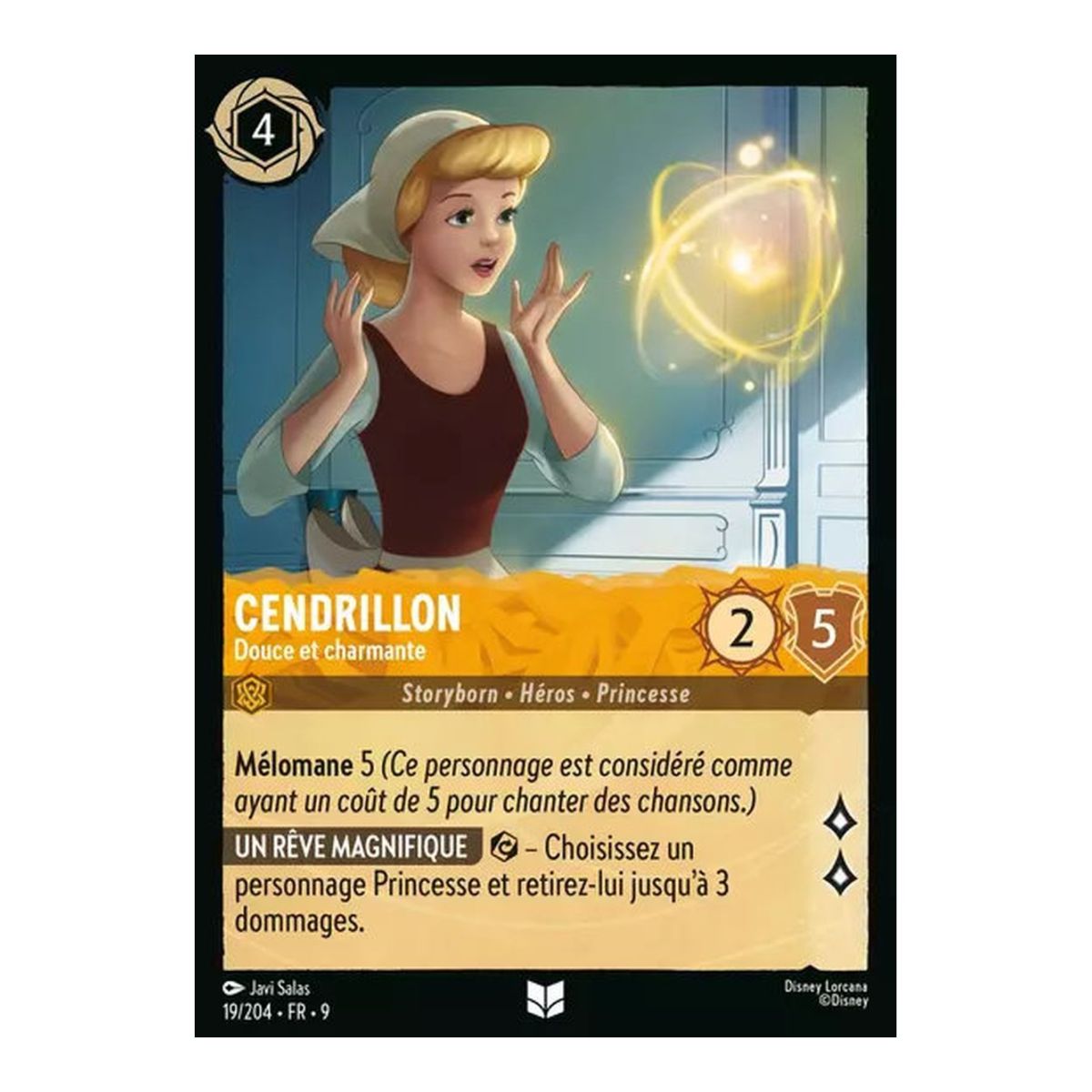 Cendrillon, Douce et charmante - 19/204 - FAB - Fabuleux - Peu Commune - Français