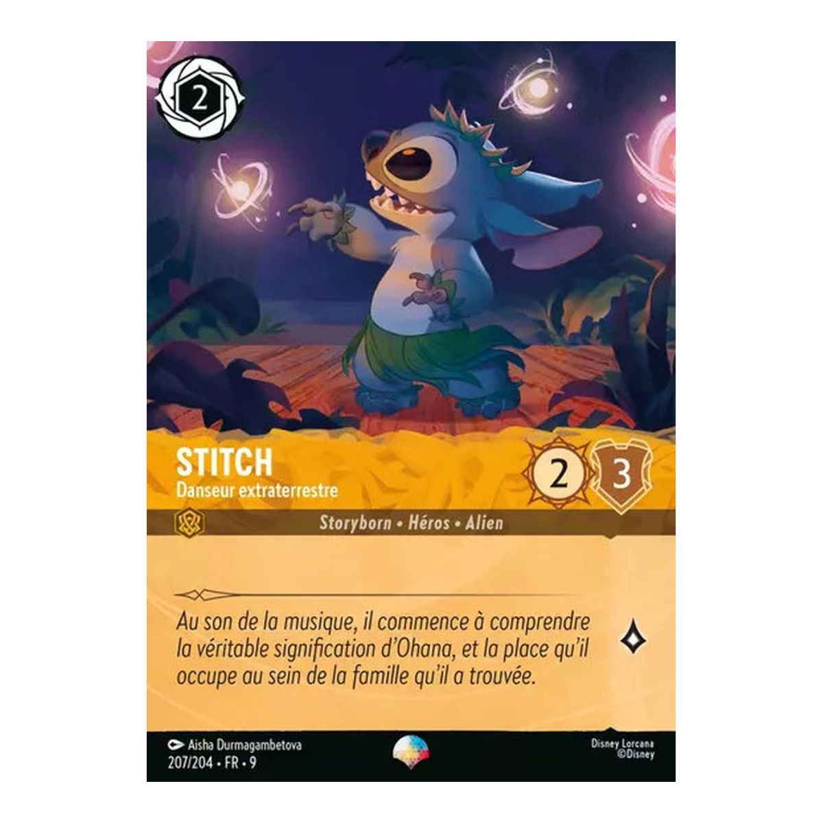 Stitch, Danseur extraterrestre - 207/204 - FAB - Fabuleux - Épique - Français