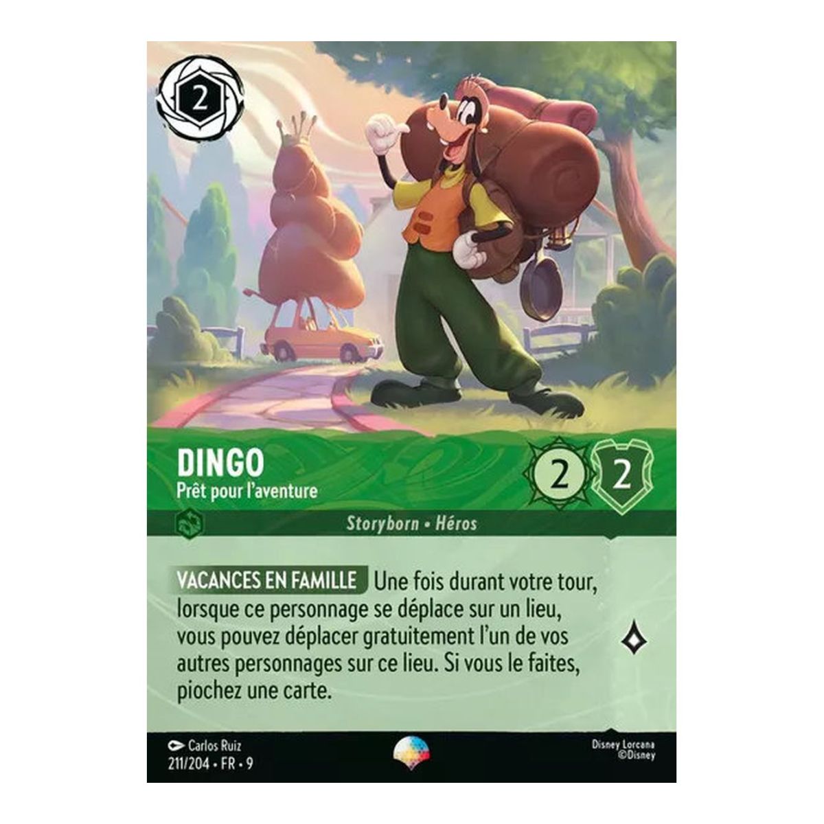 Dingo, Prêt pour l'aventure - 211/204 - FAB - Fabuleux - Épique - Français