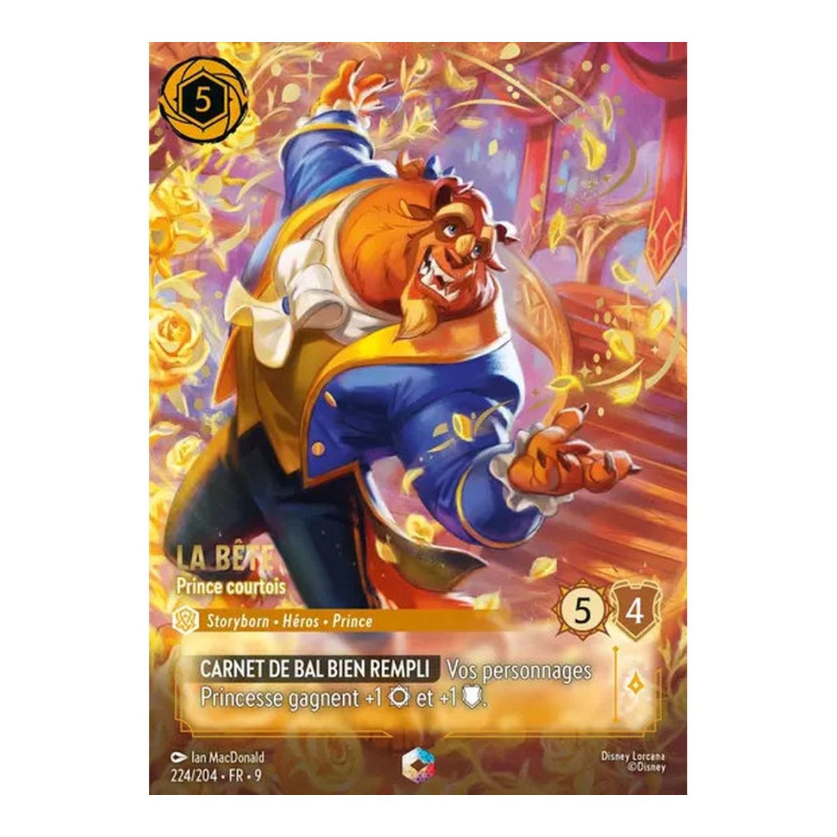 La Bête, Prince courtois - 224/204 - FAB - Fabuleux - Enchantée - Français