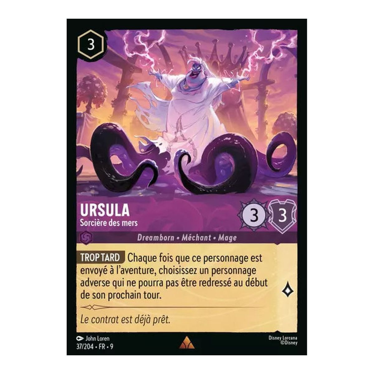 Ursula, Sorcière des mers - 37/204 - FAB - Fabuleux - Brillante - Premium - Français