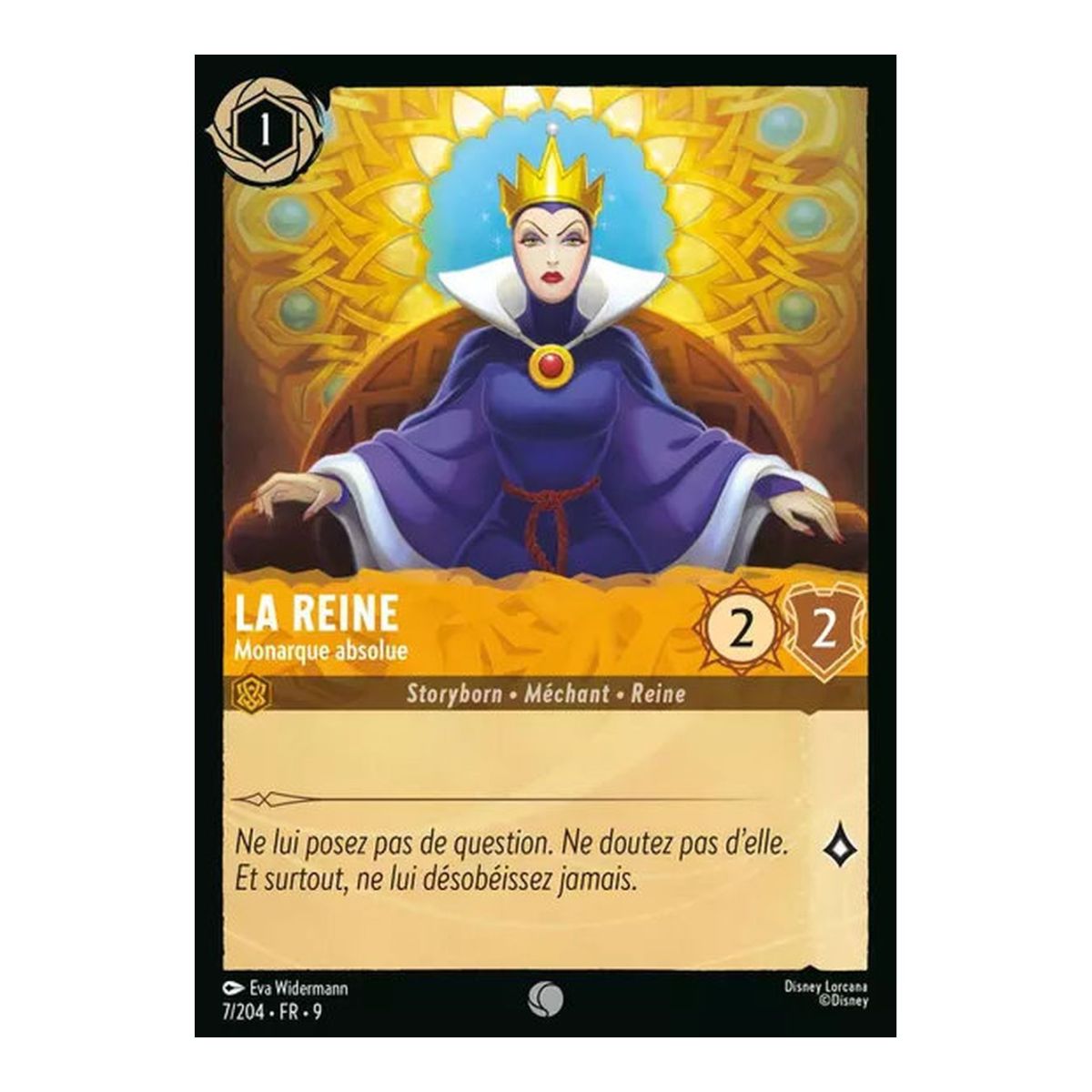 La Reine, Monarque absolue - 7/204 - FAB - Fabuleux - Brillante - Premium - Français