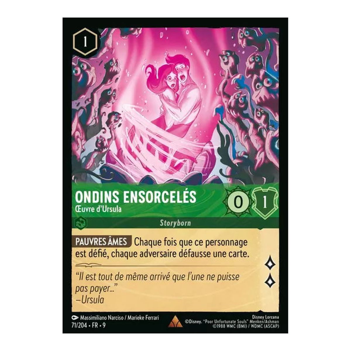 Ondins Ensorcelés, Œuvre d'Ursula - 71/204 - FAB - Fabuleux - Rare - Français