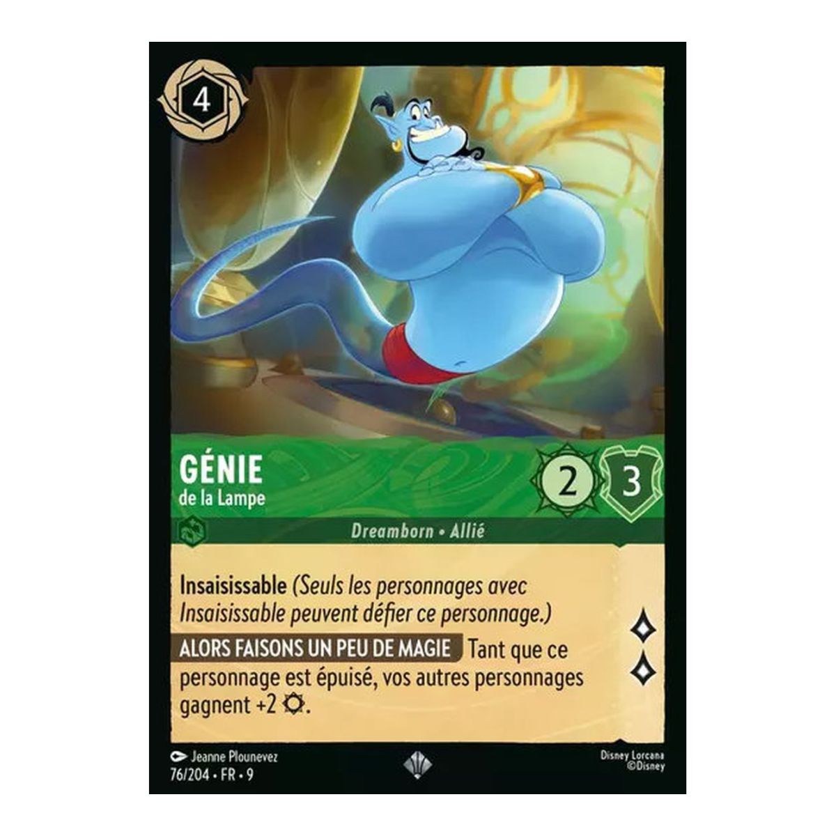 Génie, de la Lampe - 76/204 - FAB - Fabuleux - Super Rare - Français